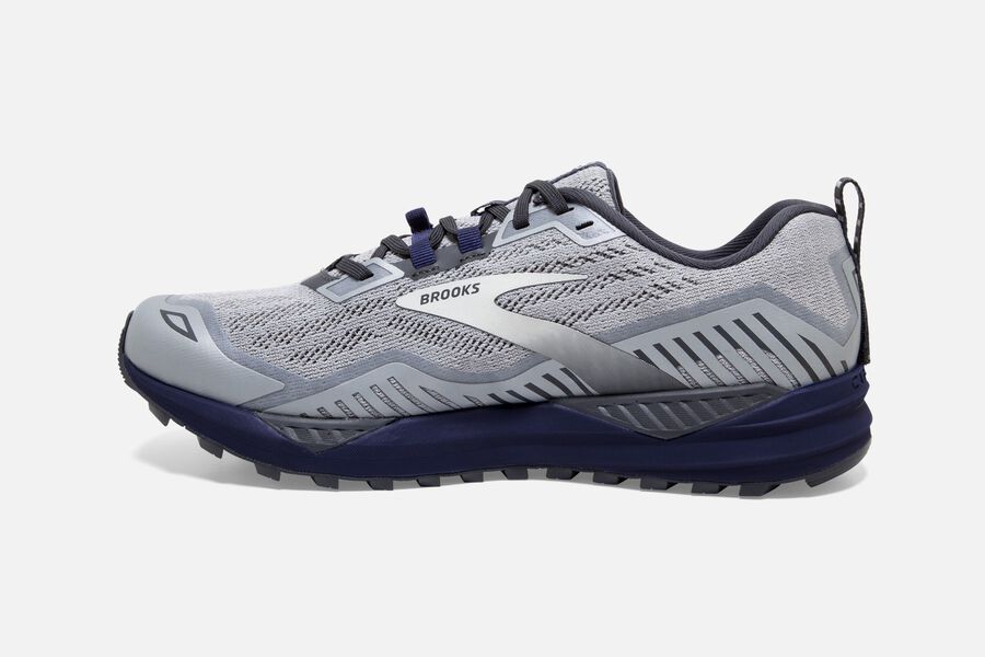 Brooks Cascadia 15 Trail Löparskor Herr - Silver - 0175-UVMNF